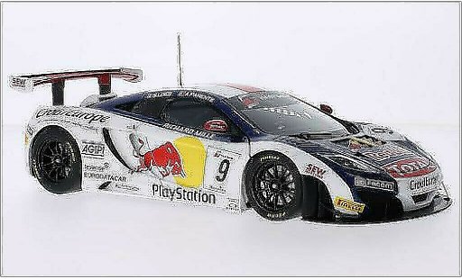 McLaren MP4-12C GT3 1/18 Autoart No.9 Red Bull Red Bull Tour 2013 /A.Parente coche miniatura
