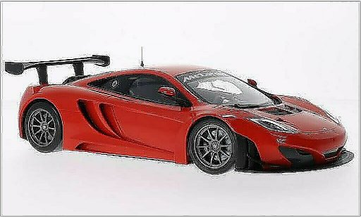McLaren MP4-12C GT3 1/18 Minichamps rojo 2012 coche miniatura