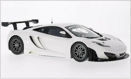 McLaren MP4-12C GT3 1/18 Minichamps blanco 2012 coche miniatura