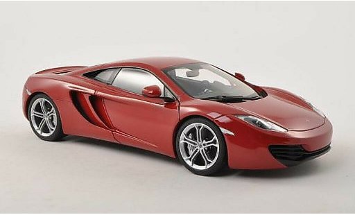 McLaren MP4-12C Base 1/18 Autoart rojo 2011 coche miniatura