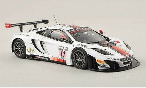 McLaren MP4-12C Base 1/43 Spark No.11 24h Spa 2013 /A.Soucek coche miniatura