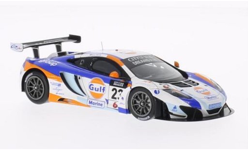 McLaren MP4-12C Base 1/43 Spark No.23 Gulf City of Dreams Macau GT Cup 2013 coche miniatura