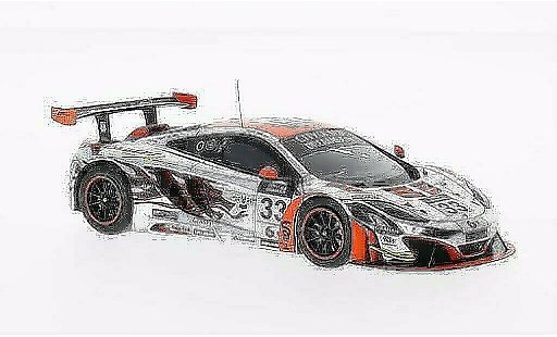 McLaren MP4-12C Base 1/43 Spark No.33 Clearwater Racing City of Dreams Macau GT Cup 2013 coche miniatura
