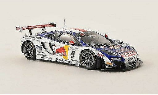 McLaren MP4-12C Base 1/43 Spark No.9 Loeb Racing FIA GT Series - Navarra 2013 /A.Parente coche miniatura