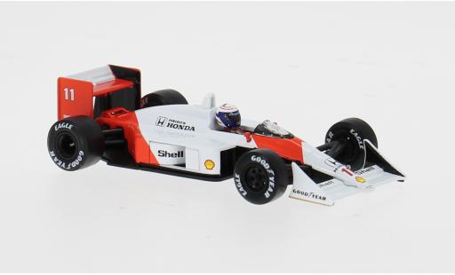 Coche miniatura McLaren MP4-12C MP4/4 Formel 1 GP Japan 1988 #11 A.Prost 1/64 Mini GT