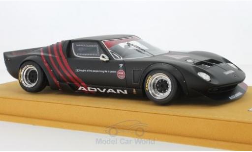 Coche miniatura Lamborghini Miura 1/18 MCW Models LB Works matt-negro/rojo RHD Chassis Ford GT40 N4 Liberty Walk Lamborghini Miura 1/18 MCW Models LB Works matt-negro/rojo RHD Chassis Ford GT40 N4 Liberty Walk coche miniatura