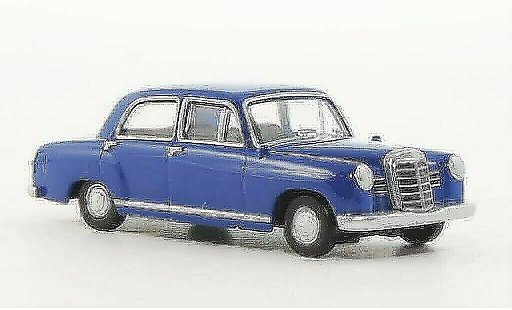 Mercedes 180 Base 1/87 Herpa Ponton azul coche miniatura