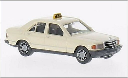 Mercedes 190 Base 1/87 Wiking (W201) beige Taxi () coche miniatura