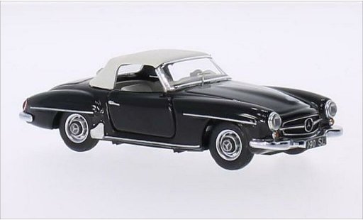 Mercedes 190 Base 1/43 Rio (W121 BII) negro 1959 coche miniatura