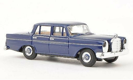 Mercedes 220 Base 1/87 Busch azul 1959 coche miniatura