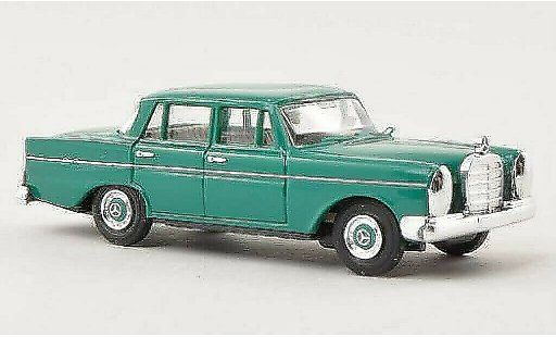 Mercedes 220 Base 1/87 Busch verde 1959 coche miniatura