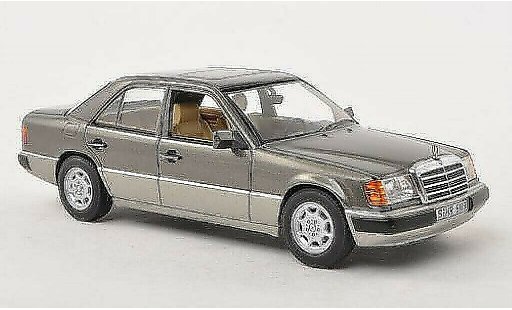 Mercedes 230 Coupe 1/43 Minichamps (W124) gris/gris 1988 coche miniatura
