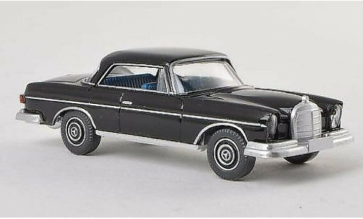 Mercedes 250 Coupe 1/87 Wiking SE (W111) negro coche miniatura