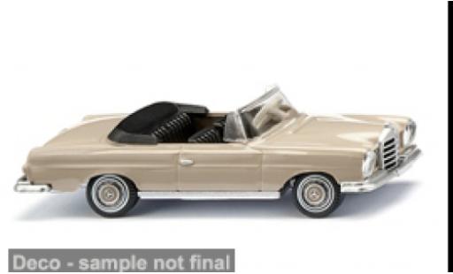 Mercedes 280 1/87 Wiking SE Cabriolet beige/schwarz 1967 1:87