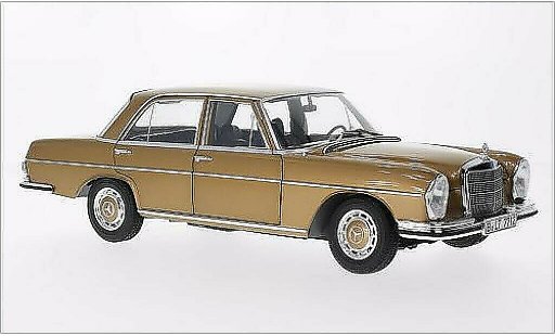 Mercedes 280 SE 1/18 Norev (W108) gold 1968 coche miniatura