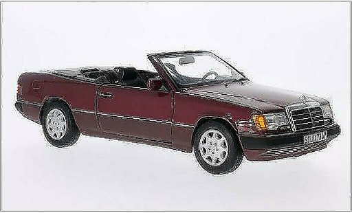 Mercedes 300 Coupe 1/18 Norev CE-24 (A124) rojo coche miniatura