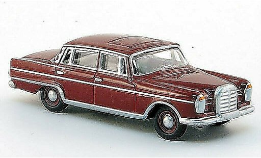 Mercedes 300 Base 1/87 Bub Heckflosse rojo coche miniatura