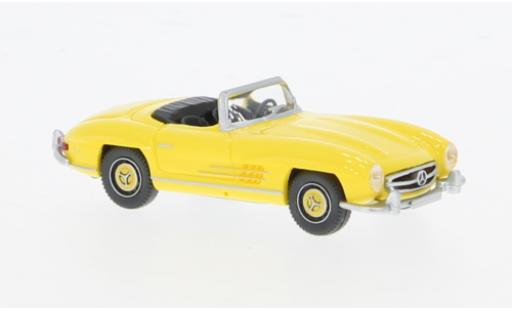 Mercedes 300 1/87 Wiking SL gelb 1957 1:87 coche miniatura
