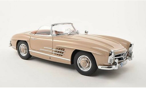 Mercedes 300 Roadster 1/18 Minichamps (W198 II) beige 1957 coche miniatura