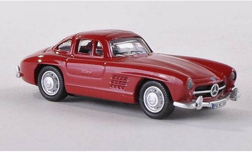 Mercedes 300 Base 1/87 Schuco rojo coche miniatura