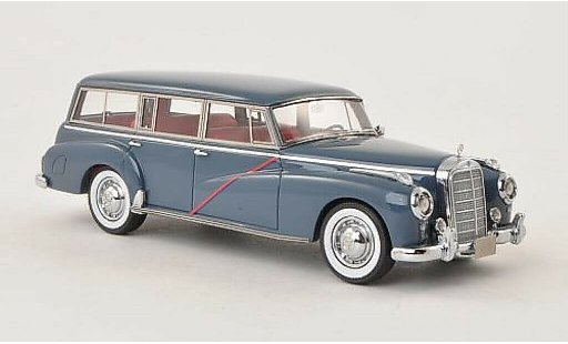 Mercedes 300 Utilitaire 1/43 Matrix Binz Familiar azul-gris 1956 coche miniatura