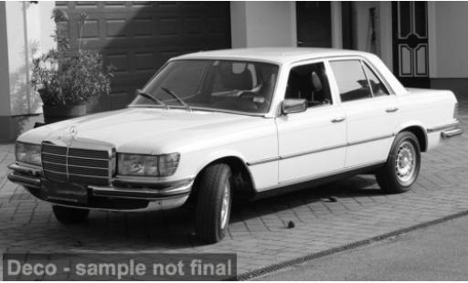 Mercedes 350 1/18 I Norev SEL (W116) weiss 1972 1:18 coche miniatura