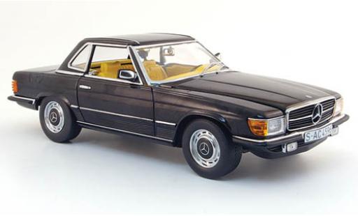 Coche miniatura Mercedes 350 1/18 Sun Star SL (R 107) schwarz 1:18 Mercedes 350 1/18 Sun Star SL (R 107) schwarz 1:18 coche miniatura