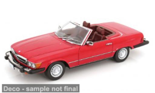 Mercedes 450 1/12 KK Scale SL (R 107) rojo/rojo 1979 1:12 coche miniatura