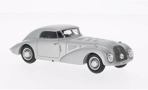 Mercedes 540 K Base 1/43 Spark Stromlinienwagen gris 1938 coche miniatura