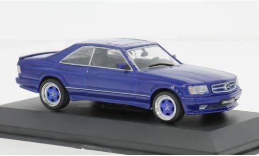 Mercedes 560 1/43 Solido SEC (C126) AMG blau 1:43 coche miniatura