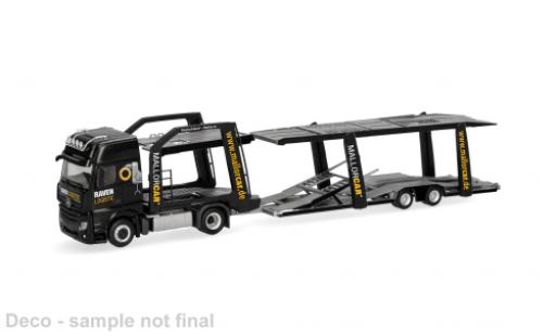 Mercedes Actros 1/87 Herpa 18 L Raven Logistic 1:87 coche miniatura