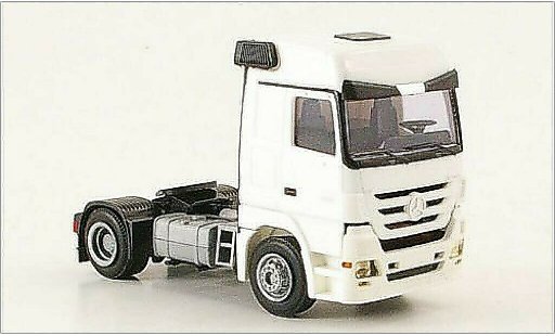 Mercedes Actros Base 1/87 AWM 1855 MP3 2-Achser blanco coche miniatura