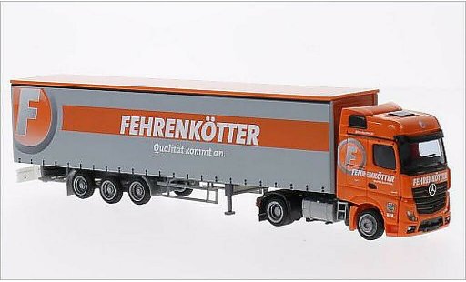 Mercedes Actros Bigspace 1/87 AWM 2 Big./Aerop. Fehrenkotter Mega-G-KSZ coche miniatura