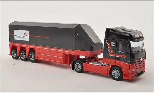 Mercedes Actros Bigspace 1/87 AWM 2 /Aerop. Schmitt/StoraEnso Innenlader-SZ coche miniatura
