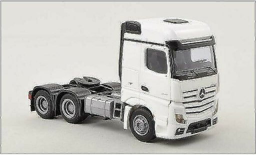 Mercedes Actros Bigspace 1/87 AWM 2 blanco Solo-Zugmaschine 3-achsig blanco coche miniatura