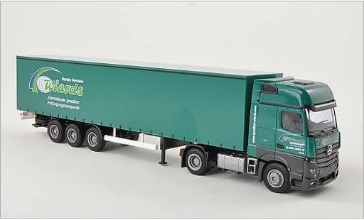 Mercedes Actros Gigaspace 1/87 AWM 2 Giga./Aerop.-G-KSZ Wiards coche miniatura