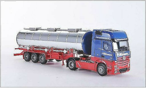 Mercedes Actros Gigaspace 1/87 AWM 2 Giga. Bermes Aerop.-(H) Tank-SZ coche miniatura