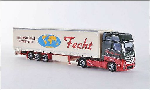 Mercedes Actros Gigaspace 1/87 AWM 2 Giga. Fecht Aerop.-G-KSZ coche miniatura