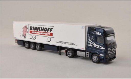 Mercedes Actros Gigaspace 1/87 AWM 2 Gigaliner Binkhoff Kuhlmaletero-SZ coche miniatura