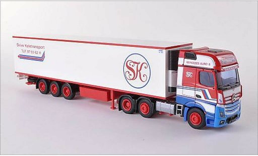 Mercedes Actros Gigaspace 1/87 AWM 2 Gigaliner Skive (DK) Kuhl-KSZ coche miniatura