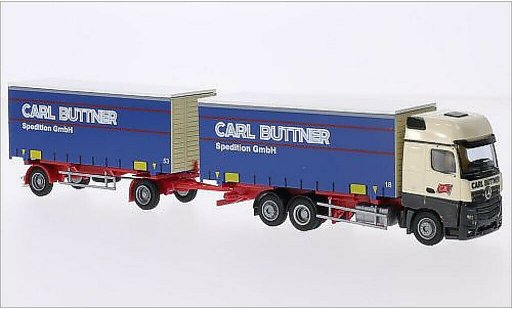 Mercedes Actros Gigaspace 1/87 AWM 2 Buttner coche miniatura