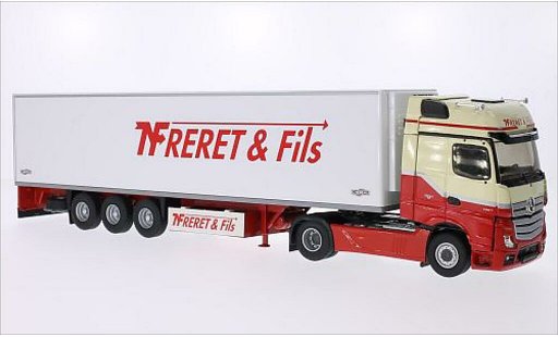 Mercedes Actros Gigaspace 1/43 Eligor 2 Freret & Fils coche miniatura
