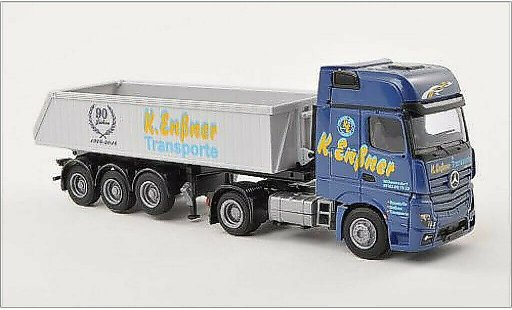 Mercedes Actros Gigaspace 1/87 AWM 2 K.Enssner Eckmulden-SZ coche miniatura