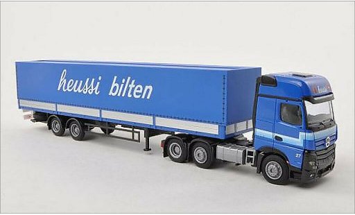 Mercedes Actros Gigaspace 1/87 AWM 2 Heussi -PrSZ coche miniatura