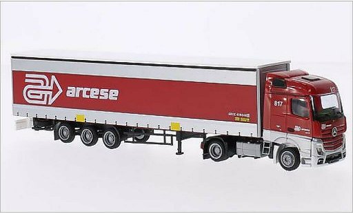 Mercedes Actros Streamspace 1/87 AWM 2 Stream. Aerop. Arcese coche miniatura
