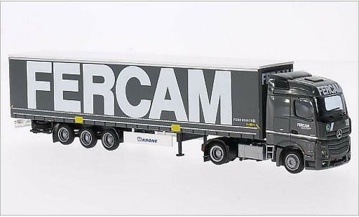 Mercedes Actros Streamspace 1/87 AWM 2 Streamliner Aerop. FERCAM coche miniatura