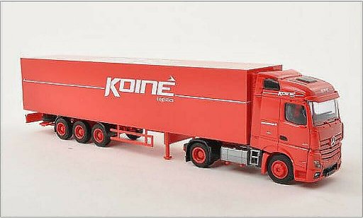 Mercedes Actros Streamspace 1/87 AWM 2 ./Aerop. Koine Kuhl-KSZ coche miniatura