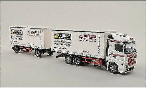 Mercedes Actros Streamspace 1/87 AWM 2 Bichler (A) G-KHZ coche miniatura