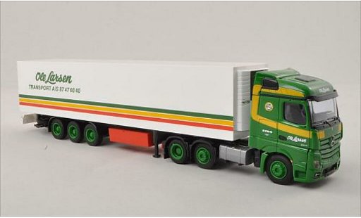 Mercedes Actros Streamspace 1/87 AWM 2 Ole Larsen Kuhl-KSZ coche miniatura