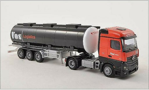 Mercedes Actros Streamspace 1/87 AWM 2 Vos Logistics Tank-SZ coche miniatura